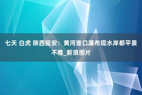 七天 白虎 陕西延安:黄河壶口瀑布现水岸都平景不雅_新浪图片