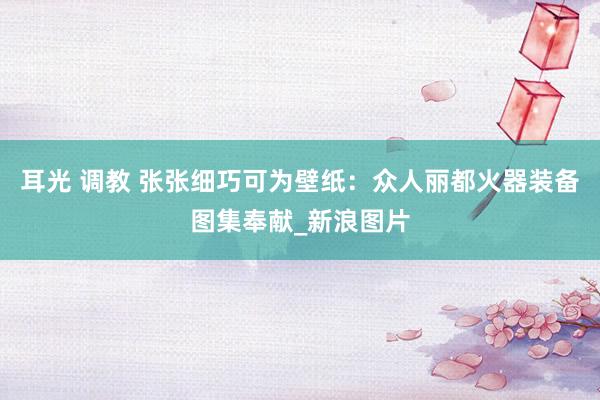耳光 调教 张张细巧可为壁纸:众人丽都火器装备图集奉献_新浪图片