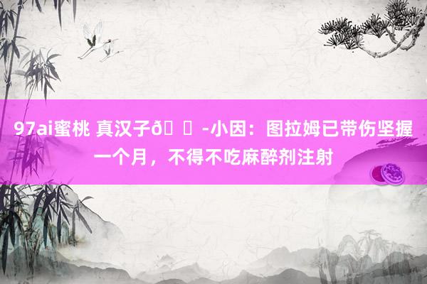 97ai蜜桃 真汉子😭小因：图拉姆已带伤坚握一个月，不得不吃麻醉剂注射